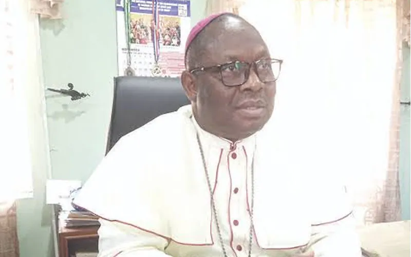 Mgr Charles Michael Hammawa, évêque du diocèse de Jalingo au Nigeria. Crédit : Nigeria Catholic Network