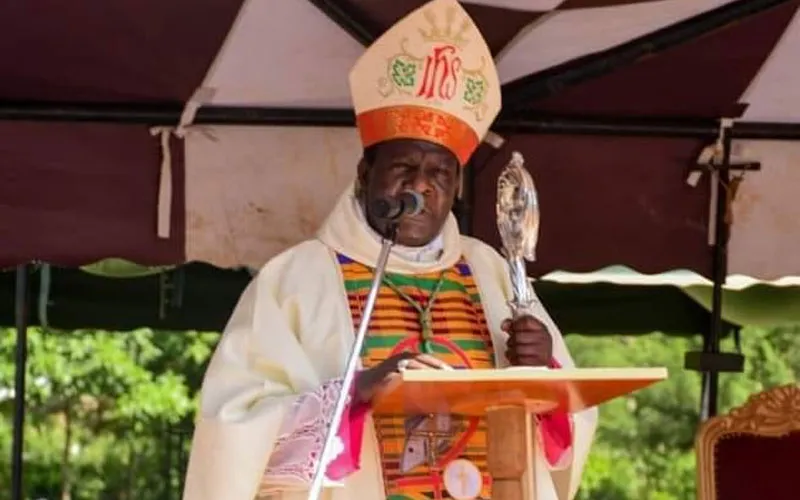 Mgr Joseph Obanyi, évêque du diocèse de Kakamega, au Kenya.
