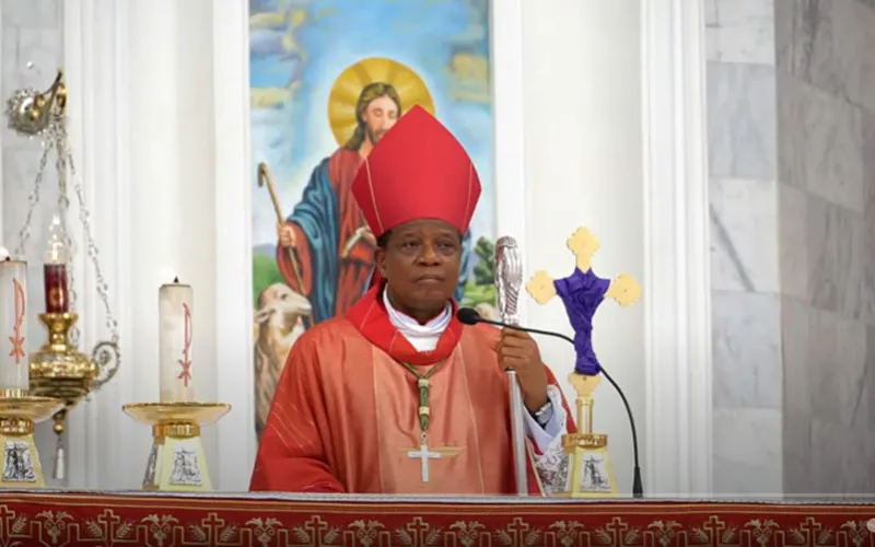 Mgr Godfrey Onah, évêque du diocèse de Nsukka, au Nigeria. Crédit : Diocèse de Nsukka/Facebook