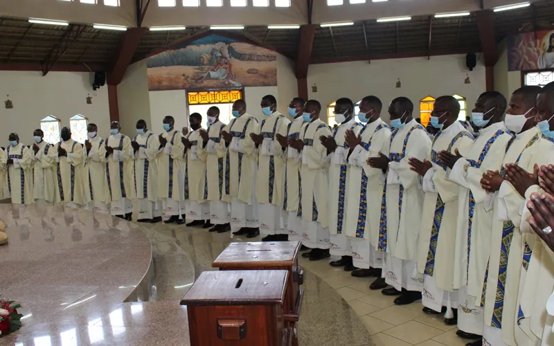 Ordination de 25 diacres originaires de six pays africains à la paroisse St. John the Evangelist, Karen de l'archidiocèse de Nairobi/ Crédit : ACI Afrique