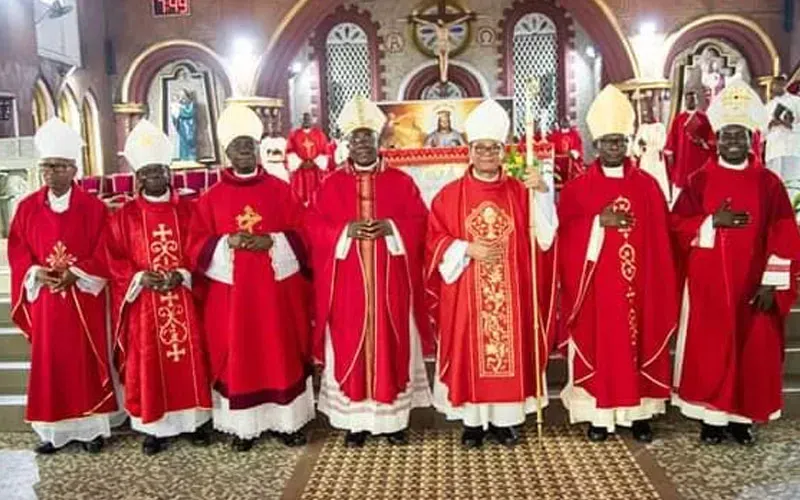 Les membres de la province ecclésiastique d'Owerri (OWEP) au Nigeria. Crédit : Archidiocèse d'Owerri/Facebook