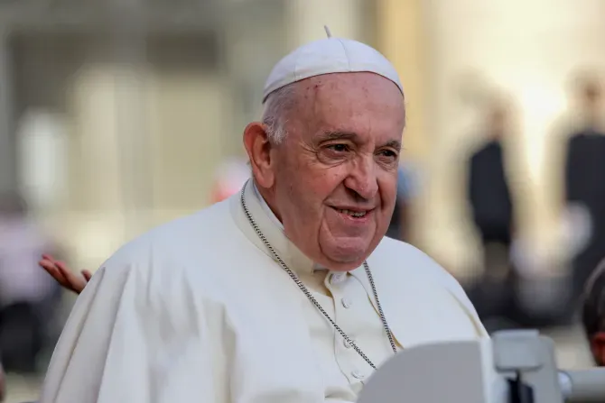 Le pape François sur la place Saint-Pierre, le 28 septembre 2022 | Pablo Esparza / CNA