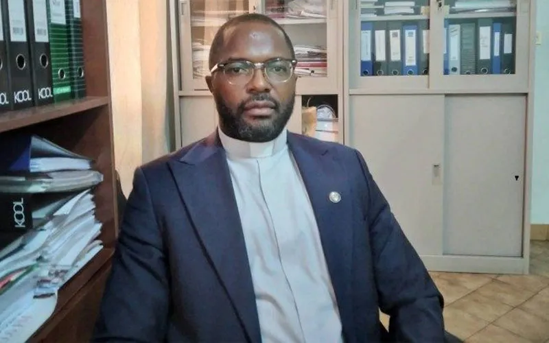 Le père Celestino Epalanga, secrétaire exécutif de la Commission catholique pour la justice et la paix (CCJP) en Angola et à São Tomé. Crédit : Vatican Media / 