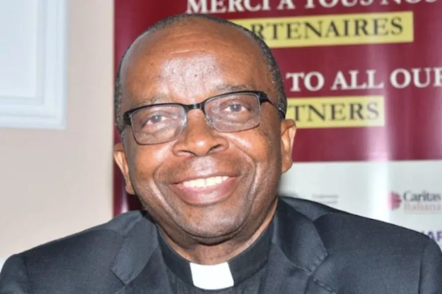 Mgr. Pierre Cibambo, le nouveau président de Caritas Africa. Crédit : Caritas Afrique.