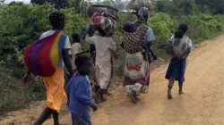 Des familles fuyant la violence dans la province de Cabo Delgado au Mozambique. Crédit : DHPI / 