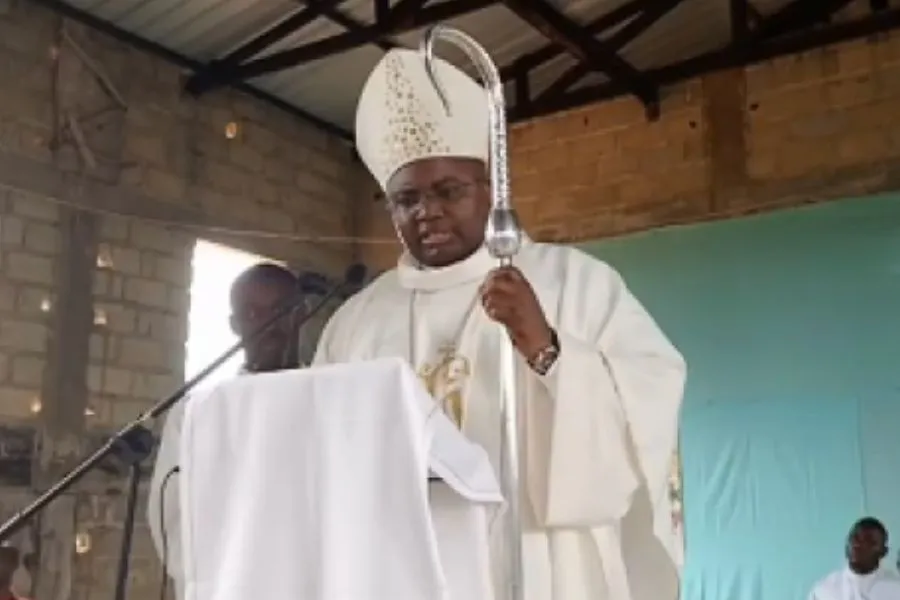 Mgr Belmiro Cuica Chissengueti, évêque du diocèse angolais de Cabinda. Crédit : Radio Ecclesia