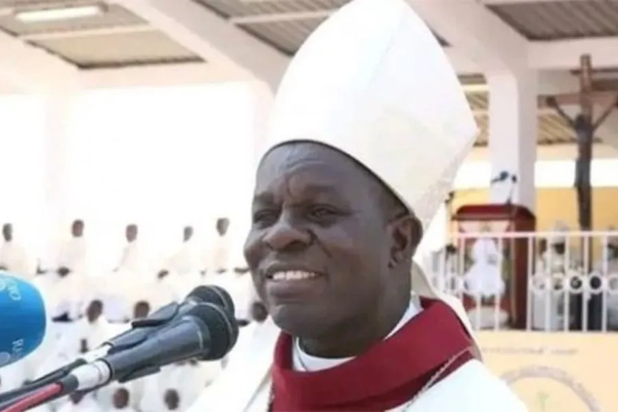Mgr Firmino David, évêque du diocèse de Sumbe en Angola. Crédit : Radio Maria Angola