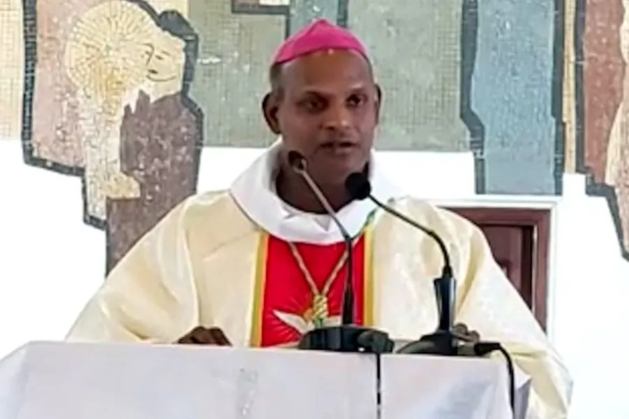 Mgr Jean Michaël Durhône, évêque du diocèse de Port Louis à l'île Maurice. Crédit : Diocèse de Port Louis