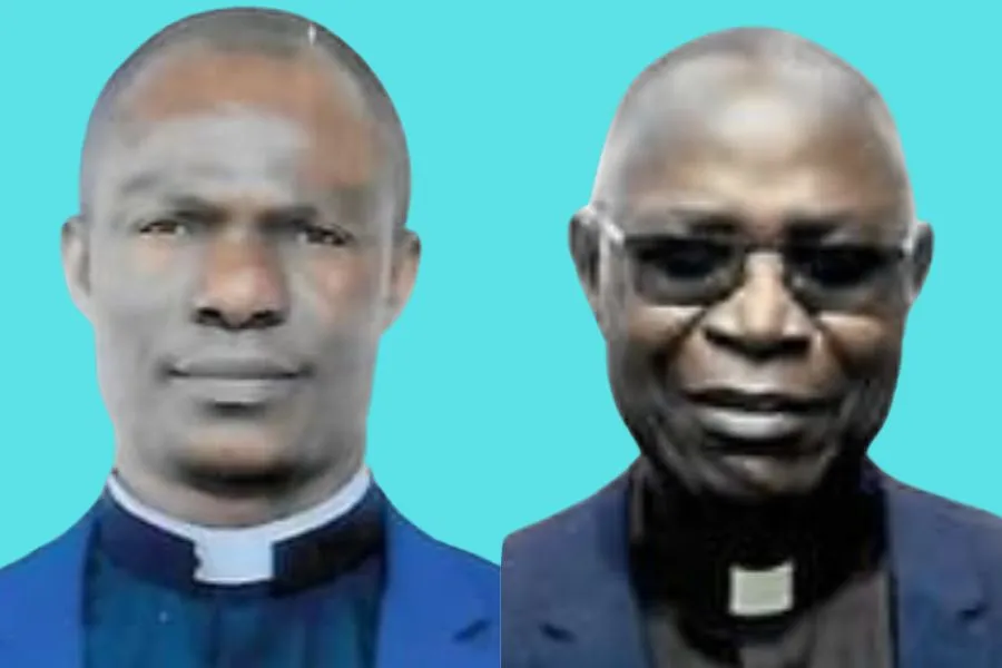 Mgr. Libère Pwongo Bope (à droite) et Mgr. Léonard Kakudju Muzinga (à gauche) nommés évêques des diocèses du Basankusu et de Kamina en République Démocratique du Congo (RDC). Crédit : CENCO / 