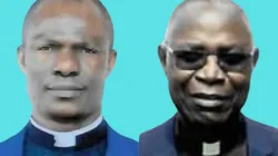 Mgr. Libère Pwongo Bope (à droite) et Mgr. Léonard Kakudju Muzinga (à gauche) nommés évêques des diocèses du Basankusu et de Kamina en République Démocratique du Congo (RDC). Crédit : CENCO / 