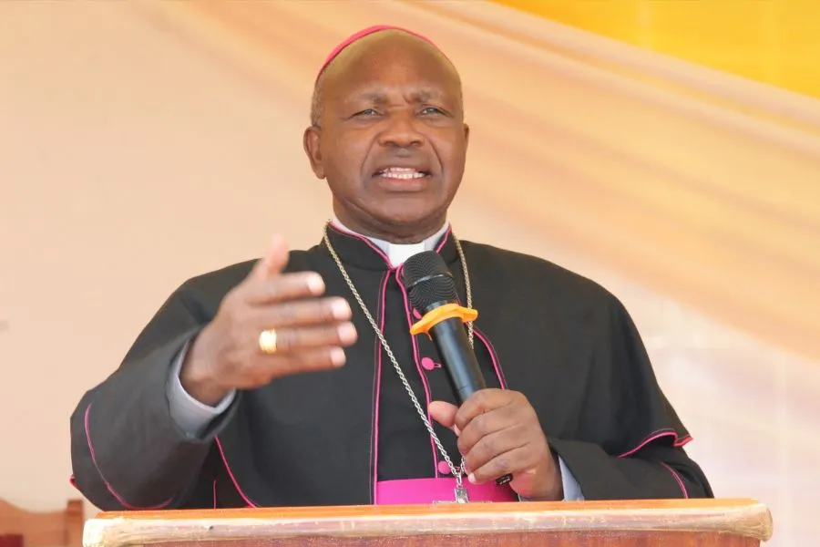 Mgr James Maria Wainaina, évêque du diocèse de Murang'a au Kenya. Crédit : Diocèse de Murang'a