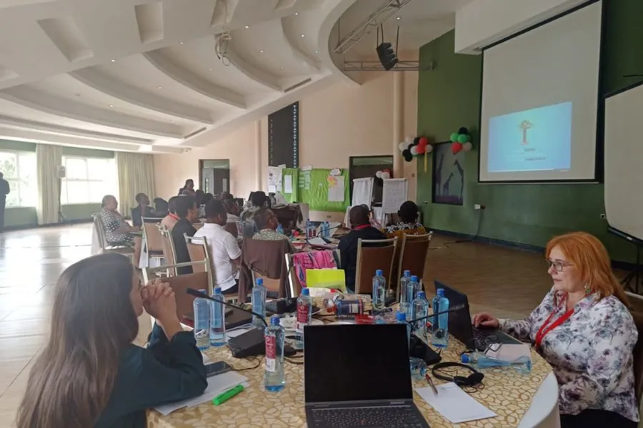 Une session lors d'un atelier de formation de Caritas Internationalis à Nairobi au Kenya. Crédit : ACI Afrique