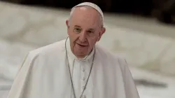 Le Pape François. / Daniel Ibanez/CNA.