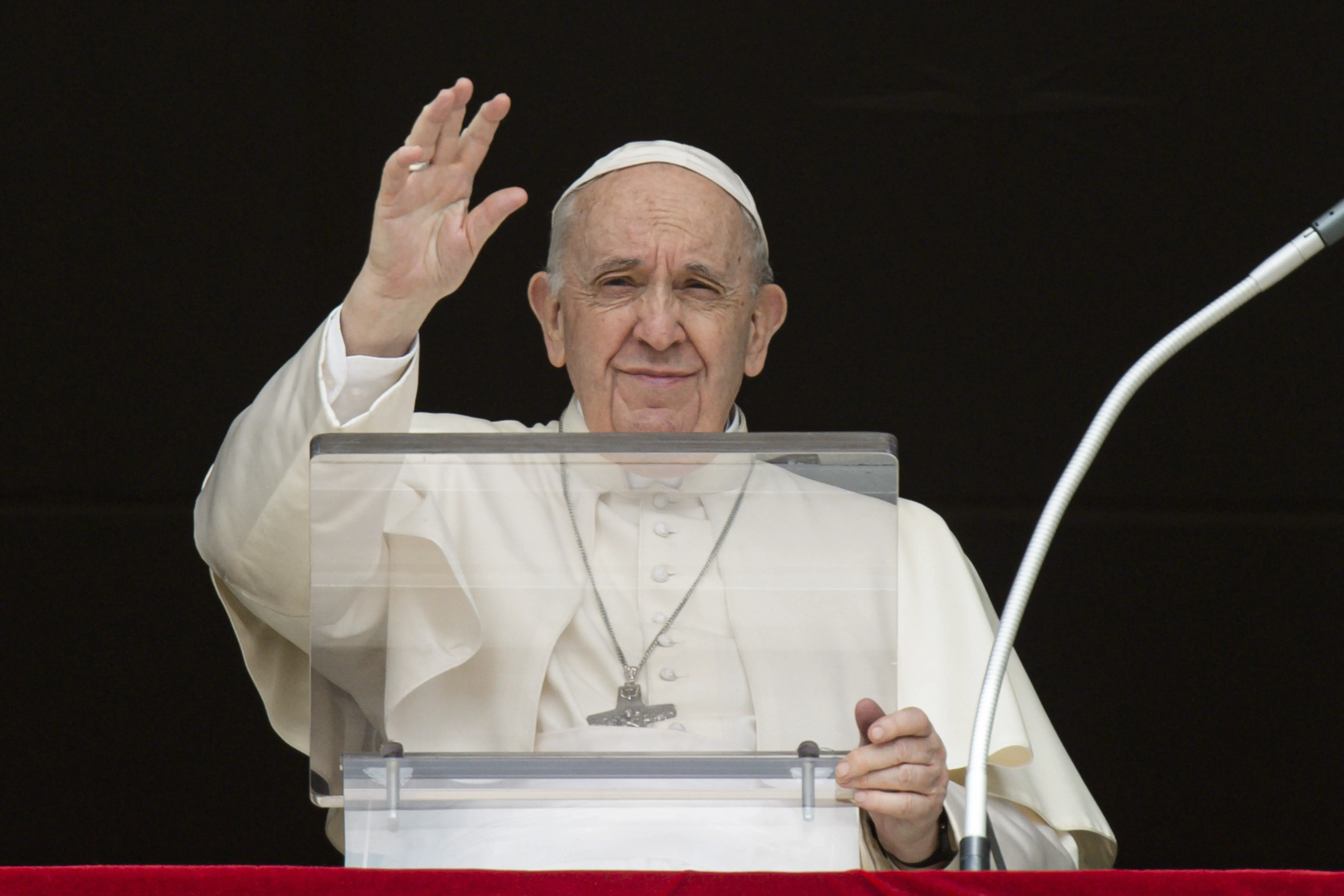 Le Pape François à l'Angélus du dimanche 27 mars 2022. Vatican News.