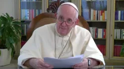 Message vidéo du pape François au TED Countdown posté le 10 octobre 2020. / 