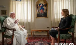 Dans une interview accordée à Norah O'Donnell, de l'émission 60 Minutes, diffusée ce dimanche, le pape François s'en est pris à ses « détracteurs conservateurs » aux États-Unis. / 