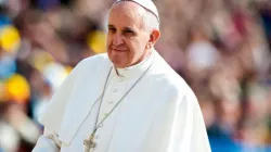 Le pape François, photographié le 17 avril 2013. / Mazur/catholicnews.org.uk.