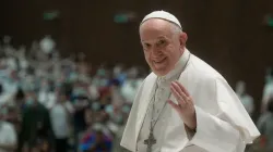 Le pape François lors de l'audience générale du 18 août 2021. Médias du Vatican / 