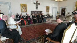 Le pape François rencontre une délégation œcuménique de Finlande le 17 janvier 2022. Vatican Media / 
