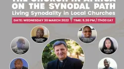 Une affiche annonçant le webinaire du 31 mars organisé par le Symposium des Conférences Episcopales d'Afrique et de Madagascar ( SCEAM) / 