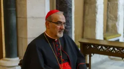 Le cardinal Pierbattista Pizzaballa, patriarche latin de Jérusalem, le 20 octobre 2023. | Crédit photo : Gianfranco Pinto Ostuni / 