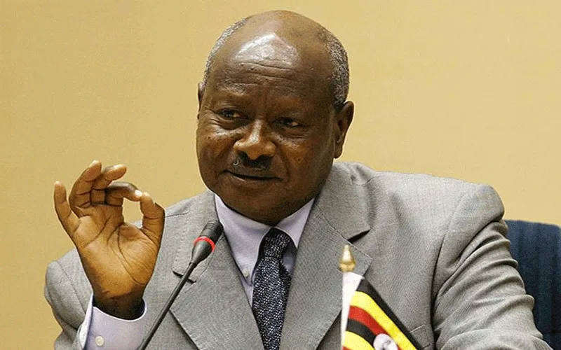 Le Président Yoweri Museveni de l'Ouganda Domaine public