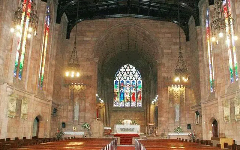 La cathédrale Sacré-Cœur dans l'archidiocèse de Pretoria, en Afrique du Sud. Domaine public