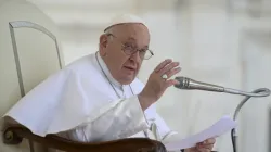 Le pape François lors de l'audience générale du mercredi sur la place Saint-Pierre, le 31 mai 2023. | Vatican Media / 