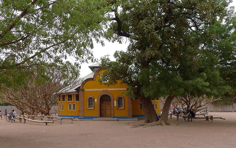 La cathédrale de la Sainte Famille dans le diocèse de Rumbek, au Soudan du Sud Domaine public