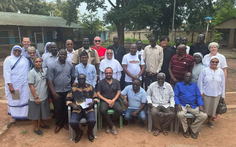Certains des participants à la semaine diocésaine sur la synodalité du 25 au 30 juillet dans le diocèse de Rumbek, au Soudan du Sud. / 