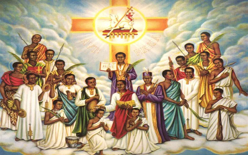 Saint Charles Lwanga et ses compagnons, martyrs de l'Ouganda Domaine Public