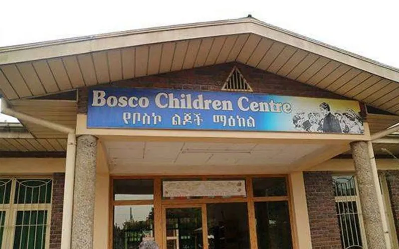 Centre pour enfants Don Bosco à Addis Abeba, la capitale de l'Éthiopie.