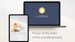 Un site web et une application pour smartphone destinés à aider les catholiques à prier pour le synode sur la synodalité ont été lancés le 19 octobre 2021. Cliquez pour prier 2.0. / 