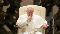 L'audience générale du Pape François dans la salle Paul VI au Vatican, le 9 février 2022. Vatican Media. / 