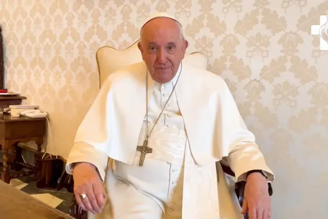 Capture d'écran du message vidéo du pape François adressé le 4 mai aux jeunes participant aux Journées mondiales de la jeunesse 2023 à Lisbonne, au Portugal. | Vatican Media