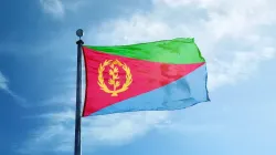 Le drapeau de l'Érythrée. Creative Photo Corner/Shutterstock. / 