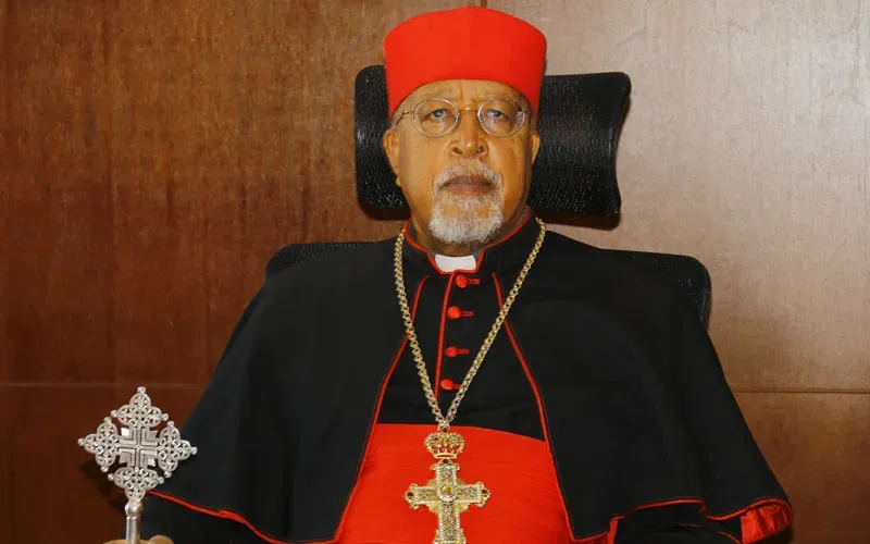 Le cardinal Berhaneyesus Souraphiel. Crédit : Secrétariat catholique éthiopien/Facebook / 