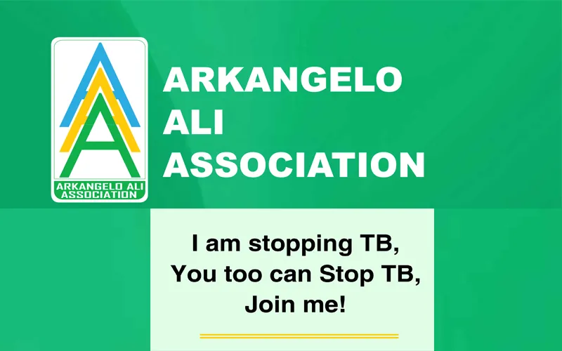 Une affiche pour une campagne contre la tuberculose organisée par l'Association Arkangelo Ali (AAA) au Soudan du Sud. Association Arkangelo Ali (AAA)
