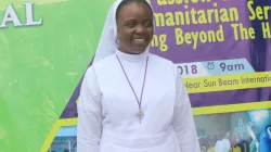 Sœur Anthonia Orji, DSP, responsable de l'éducation et de la gestion du Welfare, Empowerment Mobility (WEM) dans l'archidiocèse d'Accra. / Centre WEM Rays of Hope