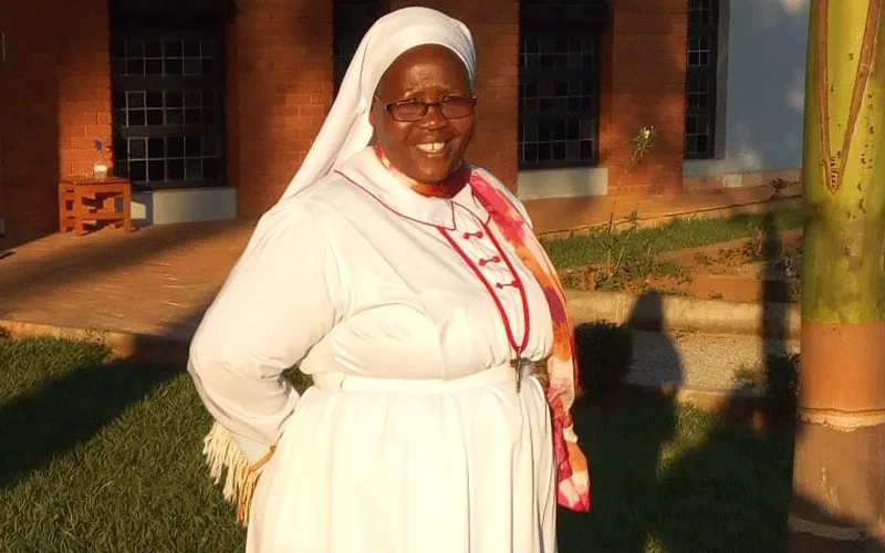 Sœur Pasqua Binen Anena, membre des Sœurs du Sacré-Cœur de Jésus (SHS) basées en Ouganda Sœur Pasqua Binen Anena