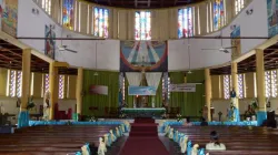 La cathédrale Sainte-Marie de Libreville au Gabon. / Domaine public