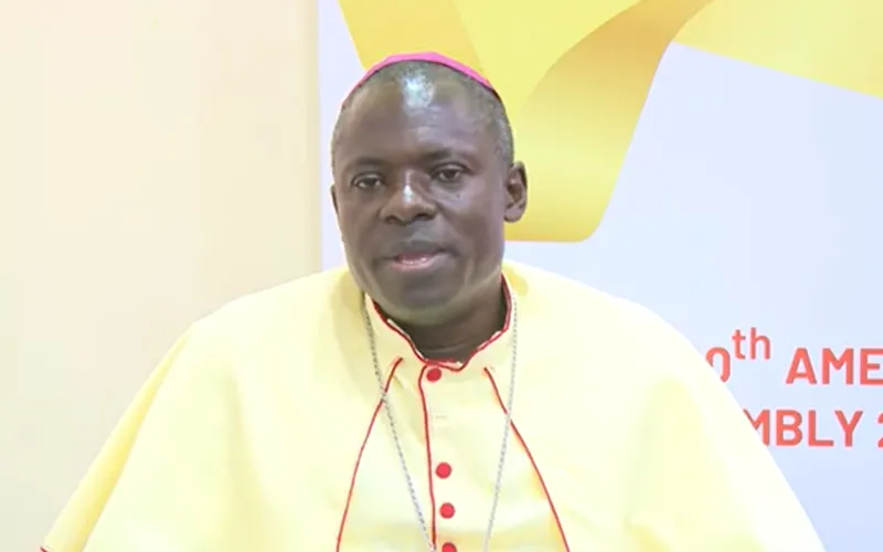 Mgr Gervas Nyaisonga, archevêque de l'archidiocèse de Mbeya en Tanzanie. Crédit : AMECEA