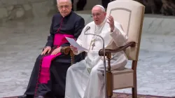 L'audience générale du Pape François dans la salle Paul VI au Vatican, le 29 septembre 2021. Pablo Esparza/CNA. / 