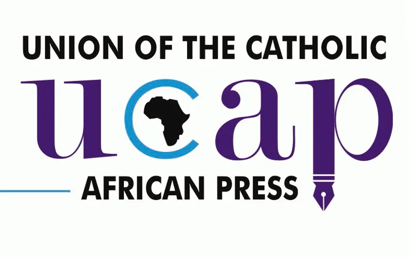 Logo officiel de l'Union de la presse catholique africaine (UCAP). UCAP