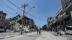 Les bâtiments détruits par les frappes aériennes dans la bande de Gaza/ Mohammed Hinnawi/UNRWA / 