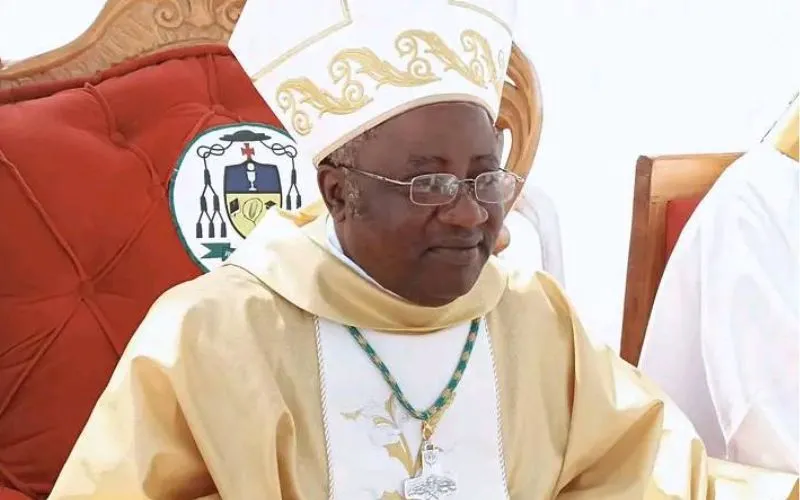 Mgr Habila Tyiakwonaboi Daboh, évêque du diocèse de Zaria au Nigeria. Crédit : Catholic Broadcast Commission, Nigeria