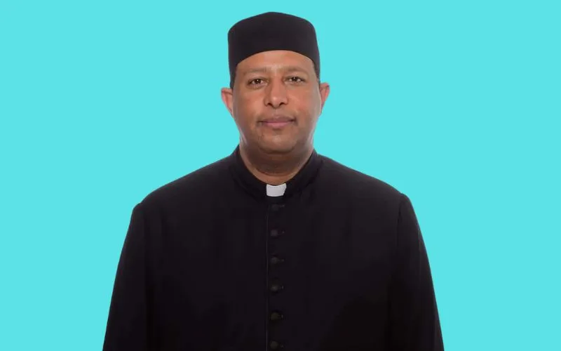 Mgr. Teshome Fikre Woldetensae, nommé évêque coadjuteur de l'éparchie d'Emdeber en Éthiopie le 16 décembre 2023. Crédit : CBCE