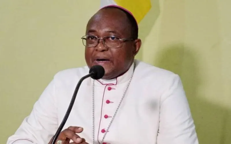 Mgr François Abeli Muhoya Mutchapa, évêque du diocèse de Kindu en République démocratique du Congo (RDC). Crédit : Radio Okapi
