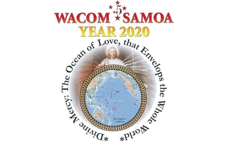 Logo officiel du Congrès apostolique mondial sur la miséricorde 2020. site web de WACOM 2020