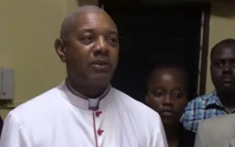 Mgr Willybard Kitogho Lagho, évêque du diocèse de Malindi, au Kenya.
